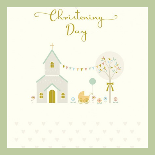 Christening Day Cards