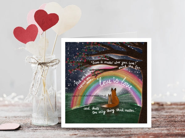 Love is Love Greetings Card