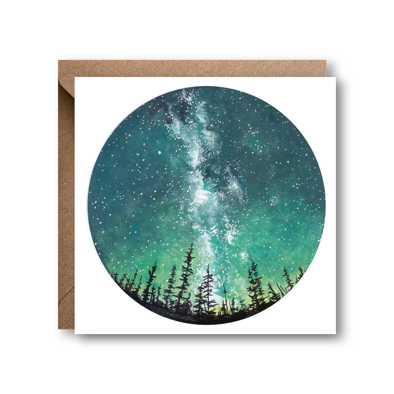 Forest Sky Greetings Card Code SSB