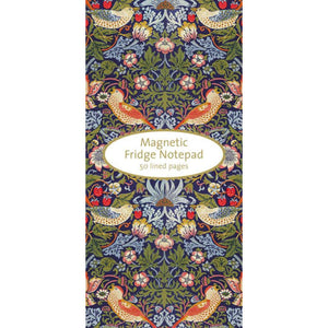William Morris Strawberry Thief Large Magnetic Notepad