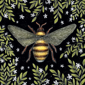 Honey Bee Greetings Card