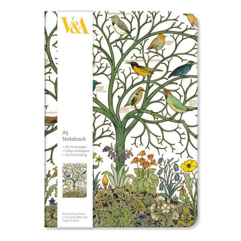 Birds of many Climes Lined Luxury Notebook A5