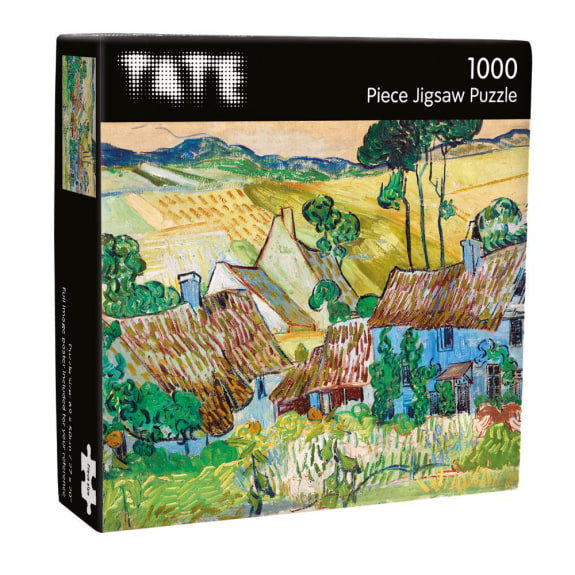 Farms Near Auvers Jigsaw Puzzle