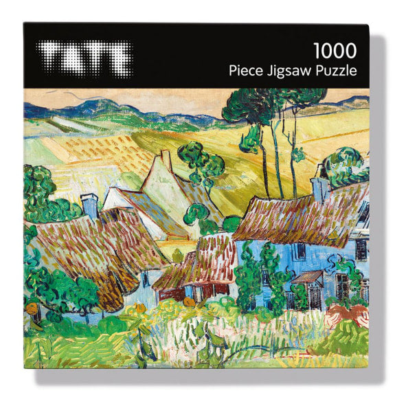 Farms Near Auvers Jigsaw Puzzle