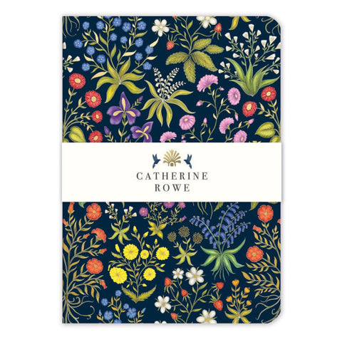 Medieval Floral Lined Luxury Notebook A5