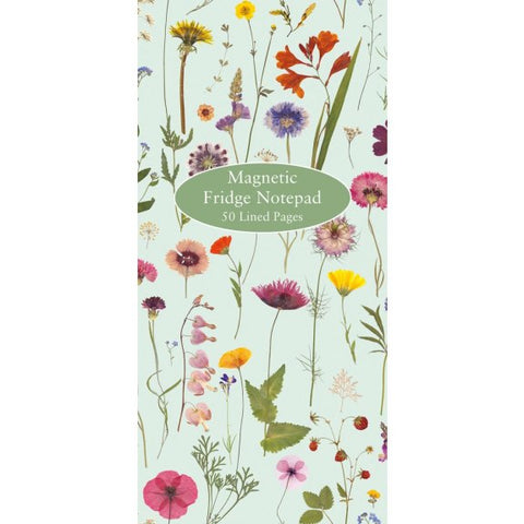 Mint Bloom Magnetic Notepad