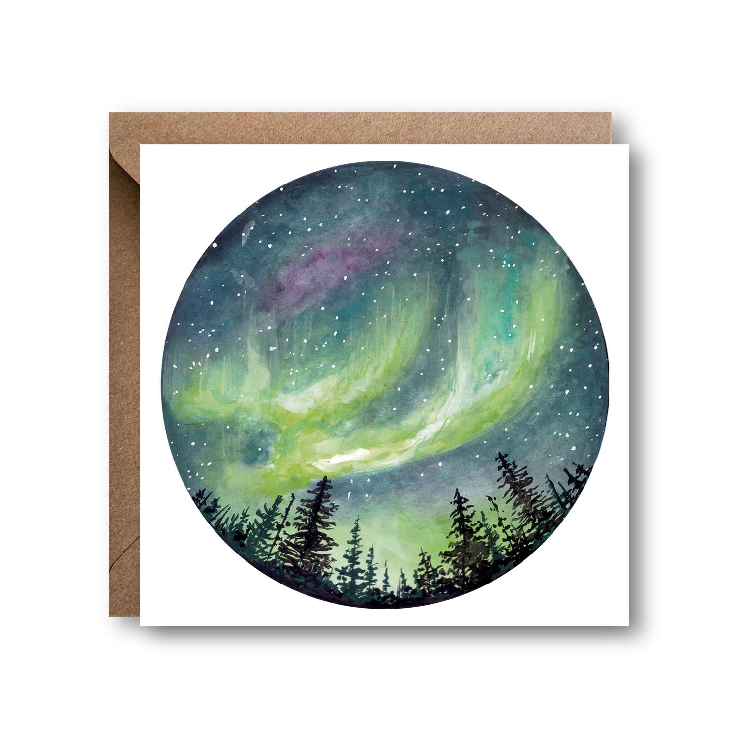 Northern Lights Greetings Card Code SSC