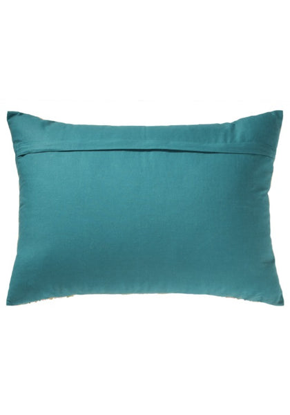 Embroidered Oblong Cushion