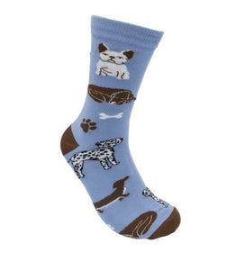 Large Dogs Bamboo Socks, Uk Size 7-11, Fair Trade, Code DOL