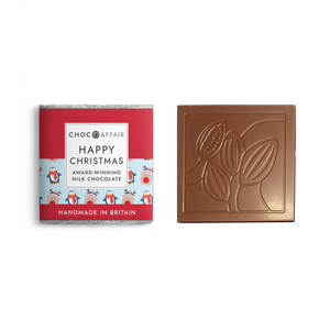 Happy Christmas Milk Chocolate Bar