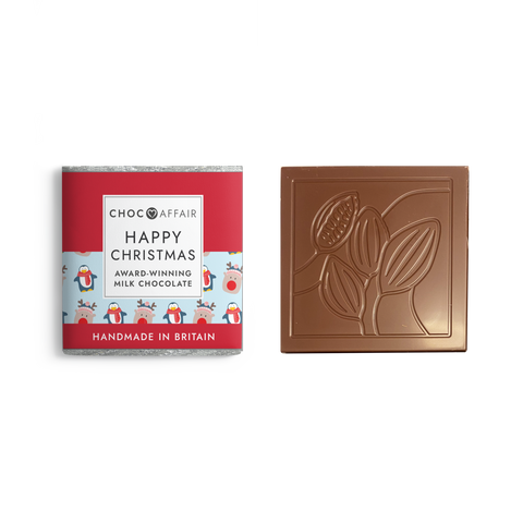 Happy Christmas Milk Chocolate Bar