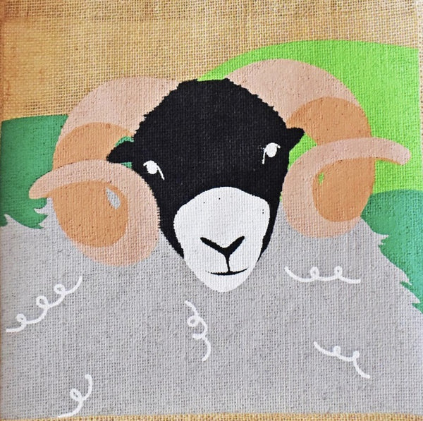 Sheep Jute Shopper Bag