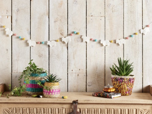 Felt Sheep Garland