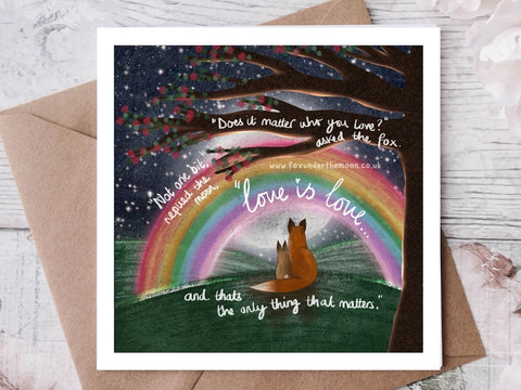 Love is Love Greetings Card