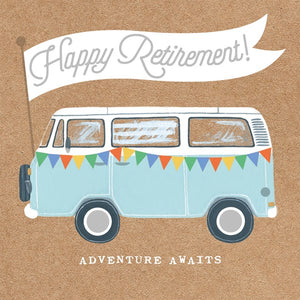 Happy Retirement Adventure Greetings Card