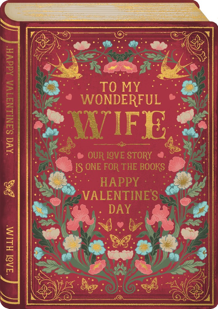 Wonderful Wife Valentine's Day Card