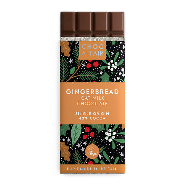 Gingerbread Oat Milk Chocolate Bar