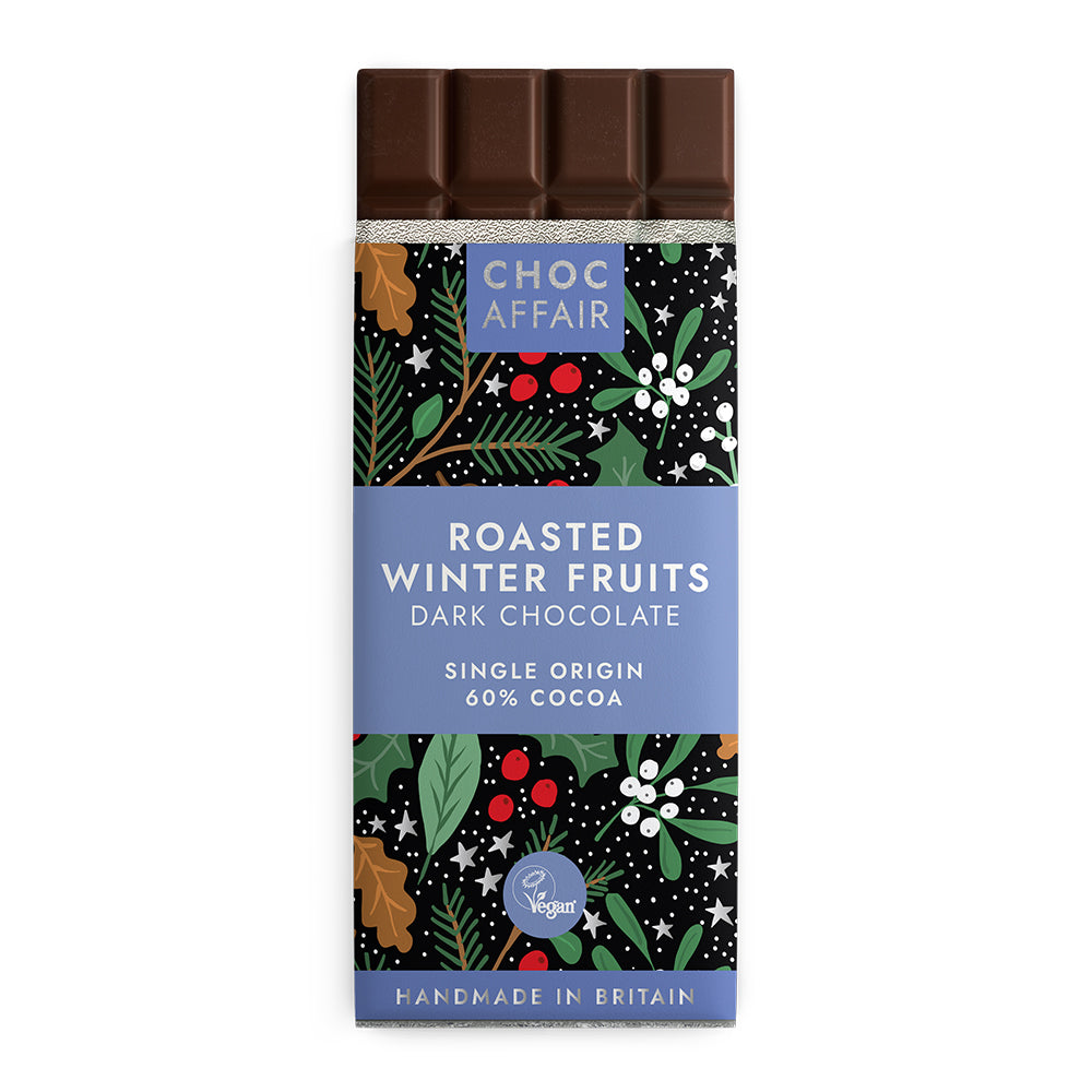 Roasted Winter Fruits Dark Chocolate Bar 90g