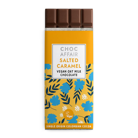 Salted Caramel Oat Milk Chocolate Bar