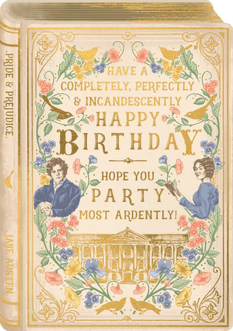 Party Most Ardently Birthday Greetings Card