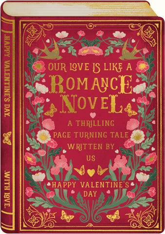 Romance Novel Valentine's Day Card