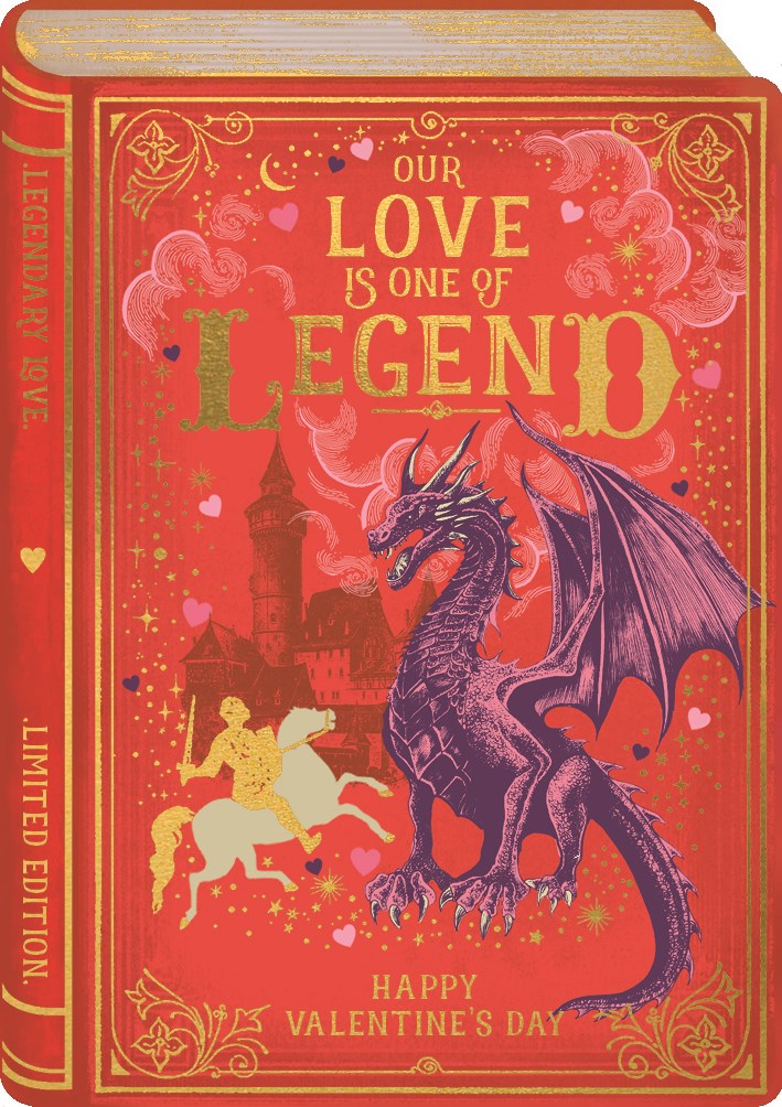 Love of Legend Legend Valentine's Day Card