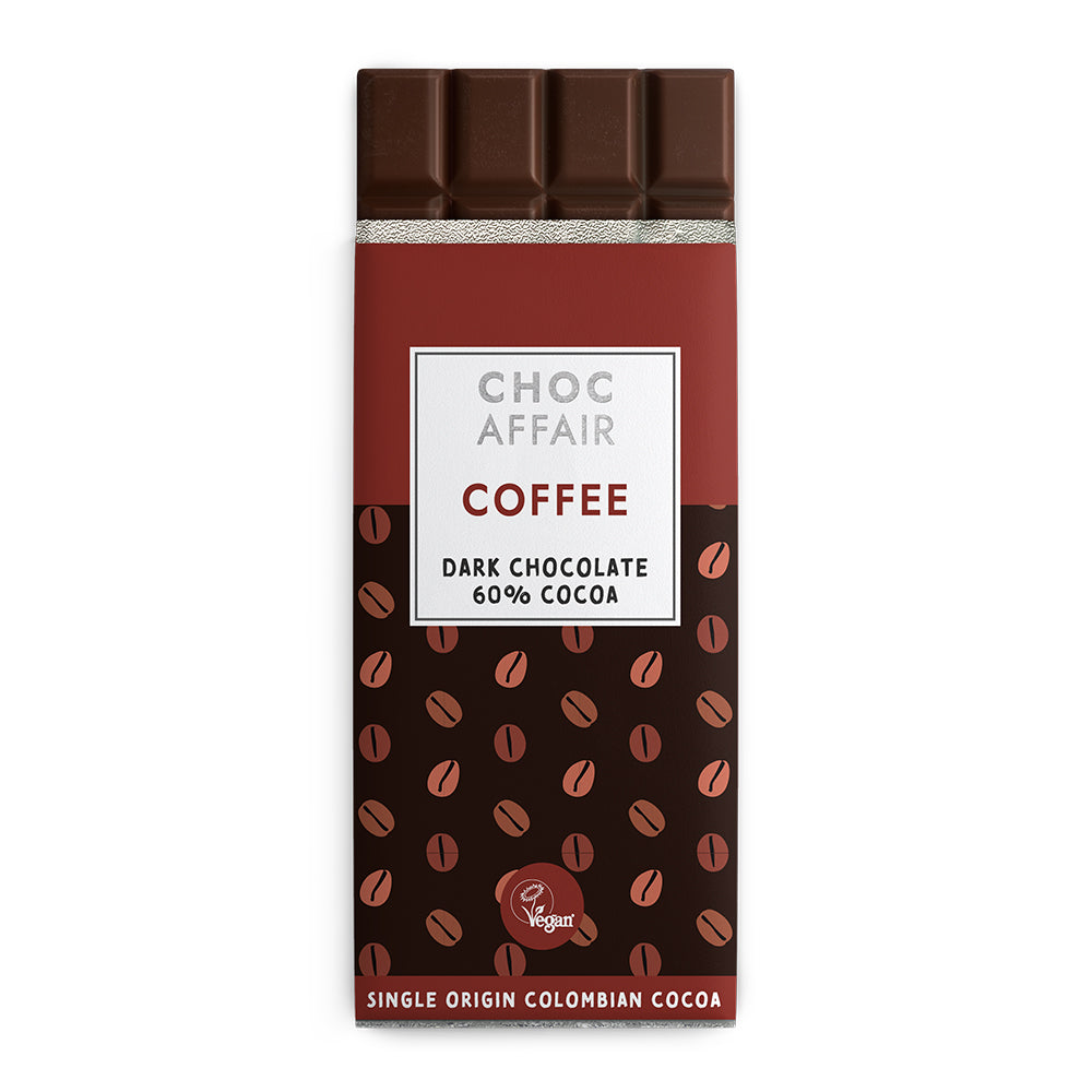 Coffee Dark Chocolate Bar Vegan 90g