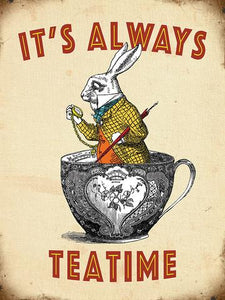 Alice In Wonderland It's Always Teatime Magnet