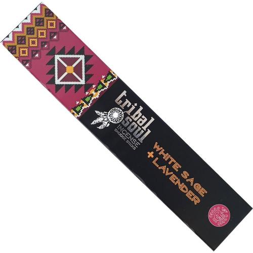 White Sage & Lavender Tribal Soul Incense